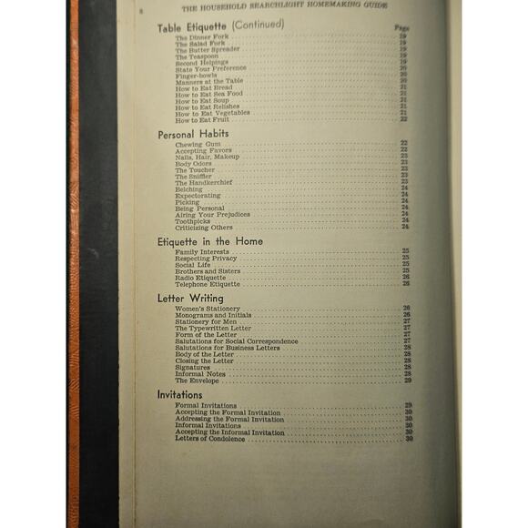 Vintage Household Searchlight Homemaking Guide - 1937 - Picture 9 of 9